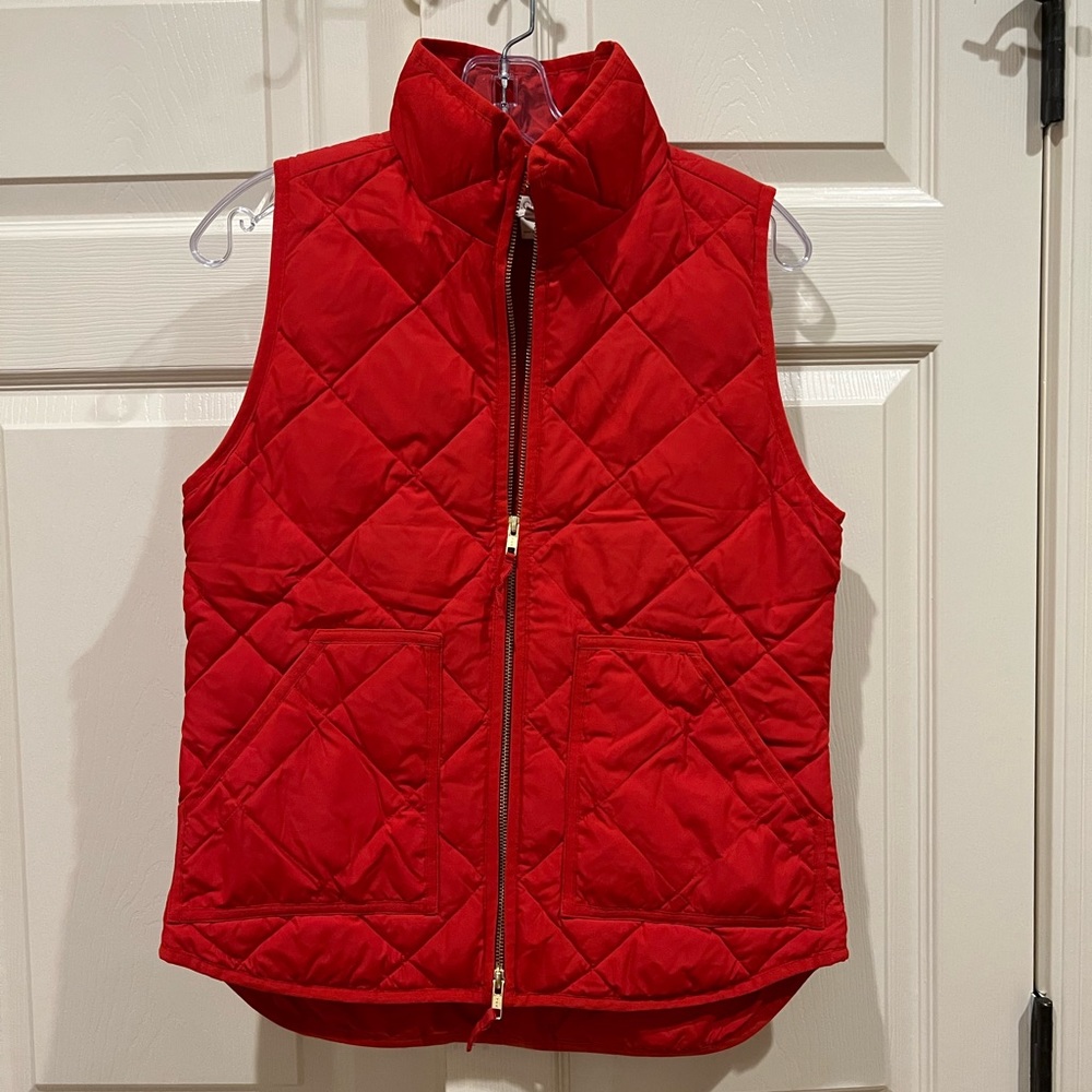 J Crew XS Quilted Vest